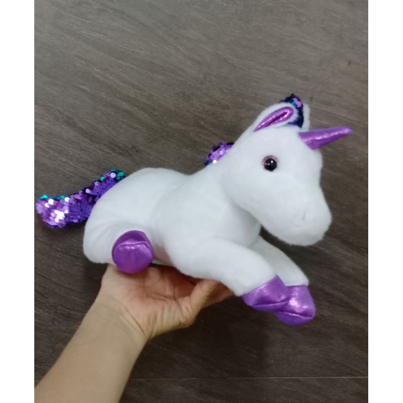 Boneka unicorn sequin