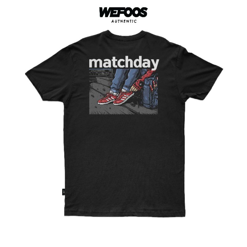 MATCHDAY V-002 TEE - BLACK
