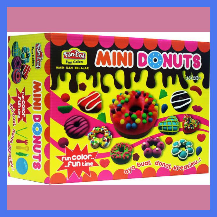 LILIN MAINAN FUN DOH MINI DONUTS