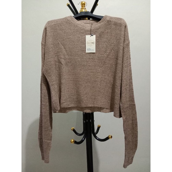 Sweater Rajut Import-Brown