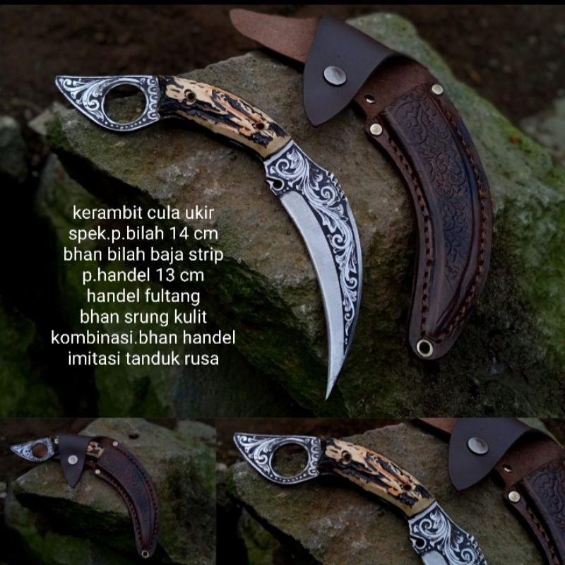 kerambit cula ukir