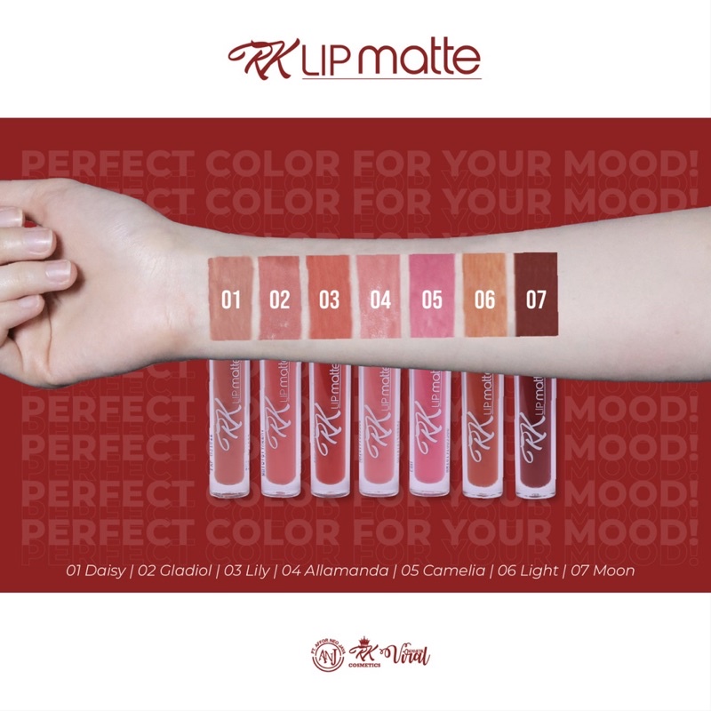 LIPCREAM MATTE RK