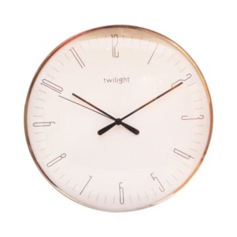Jam Dinding 30 Cm 1912 - Krom<br/>