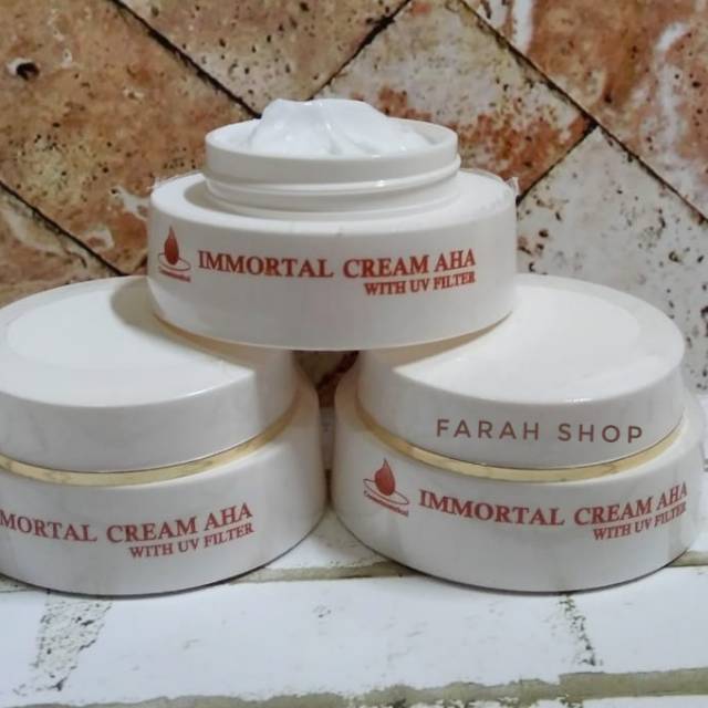 Immortal Cream AHA With UV Filter