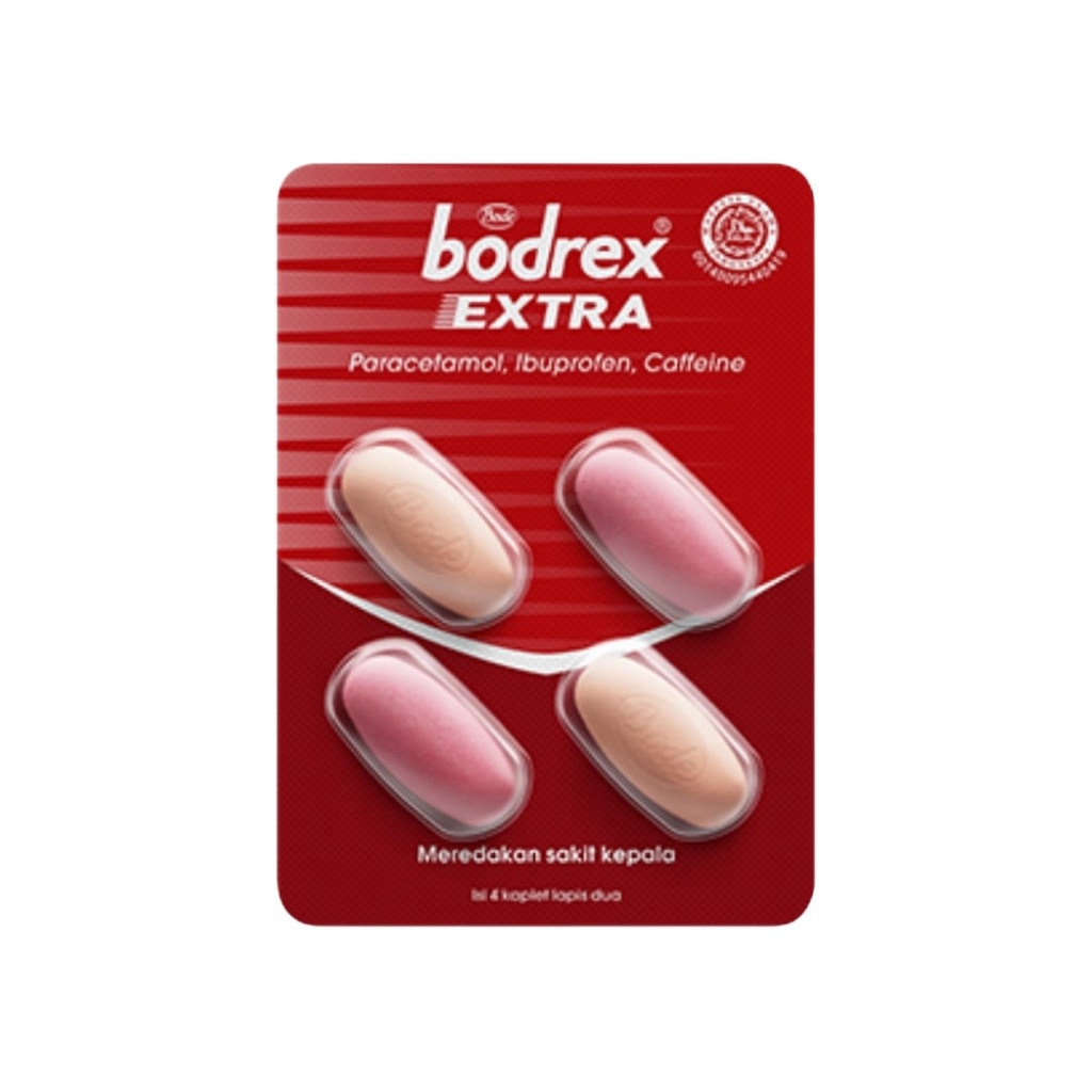 BODREX EXTRA STRIP ISI 4 TABLET