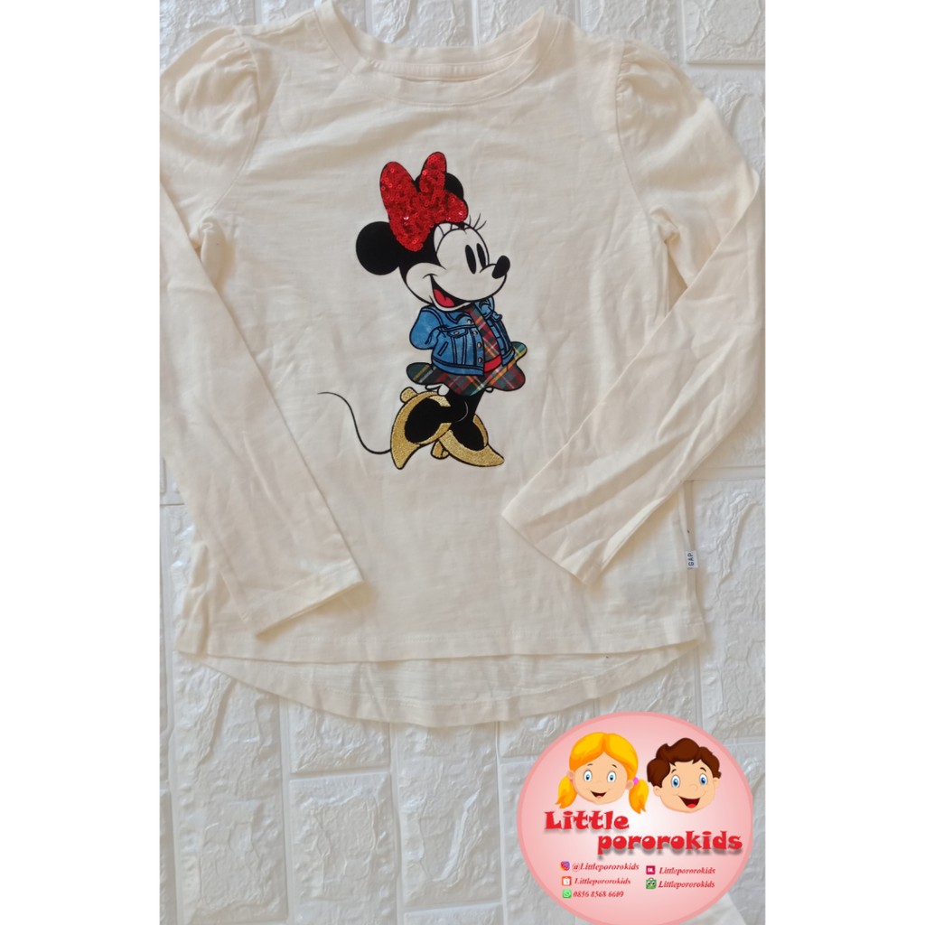 KAOS ANAK GAP LONG SLEVE TEE