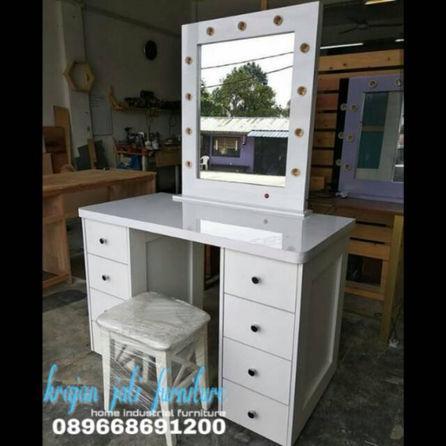 Meja rias minimalis duco/meja rias/tatarias