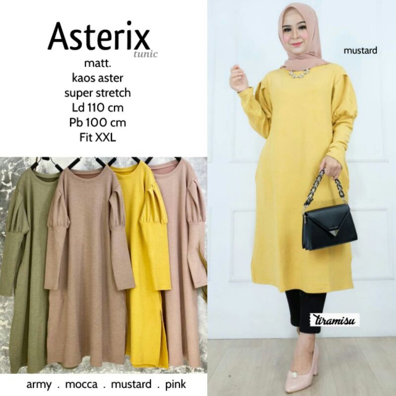Tunik Kaos Aster Asterix Tunic