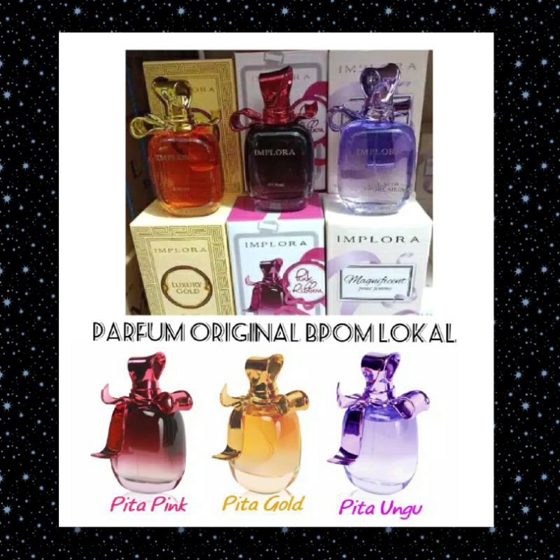 IMPLORA Parfum Original BPOM Lokal 100ml