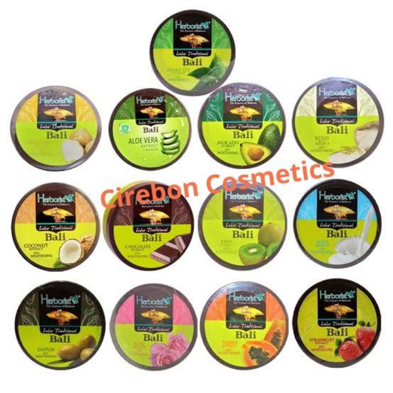 Herborist body scrub 100gr