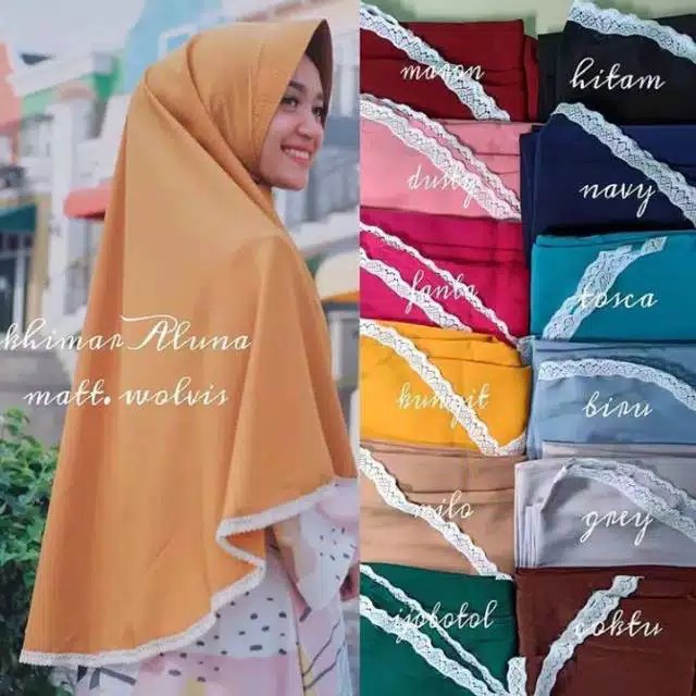 Khimar pet Jumbo Renda / Khimar Jumbo Renda