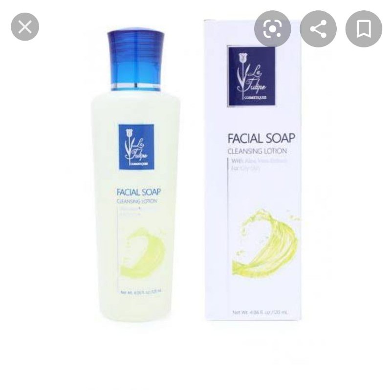 La Tulipe Facial Soap