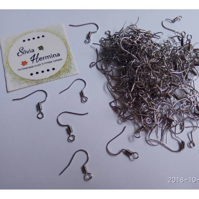 Kait Anting Silver Pak Besar