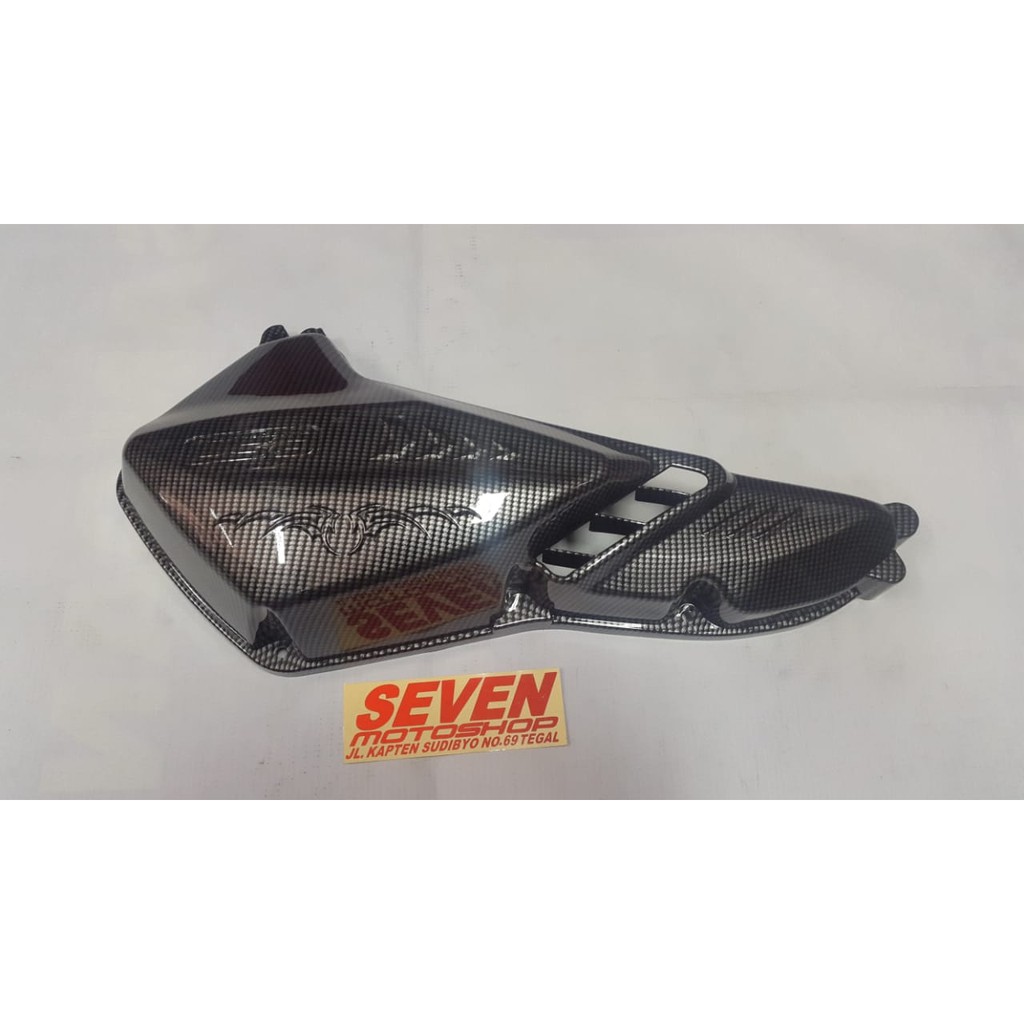 COVER FILTER UDARA PCX 2018 CARBON NEMO