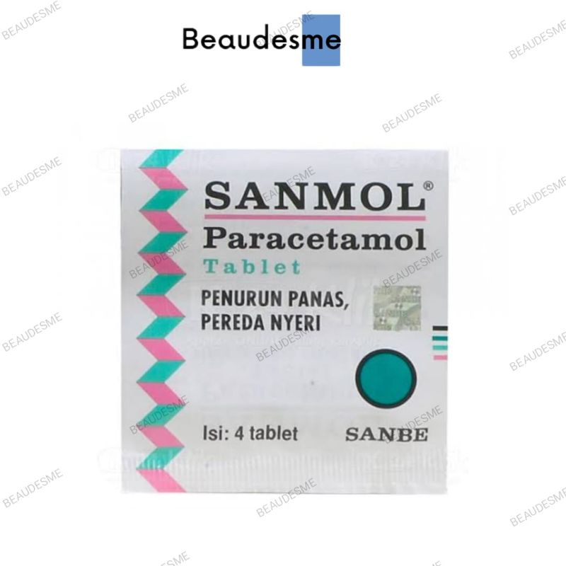 sanmol tablet isi 4