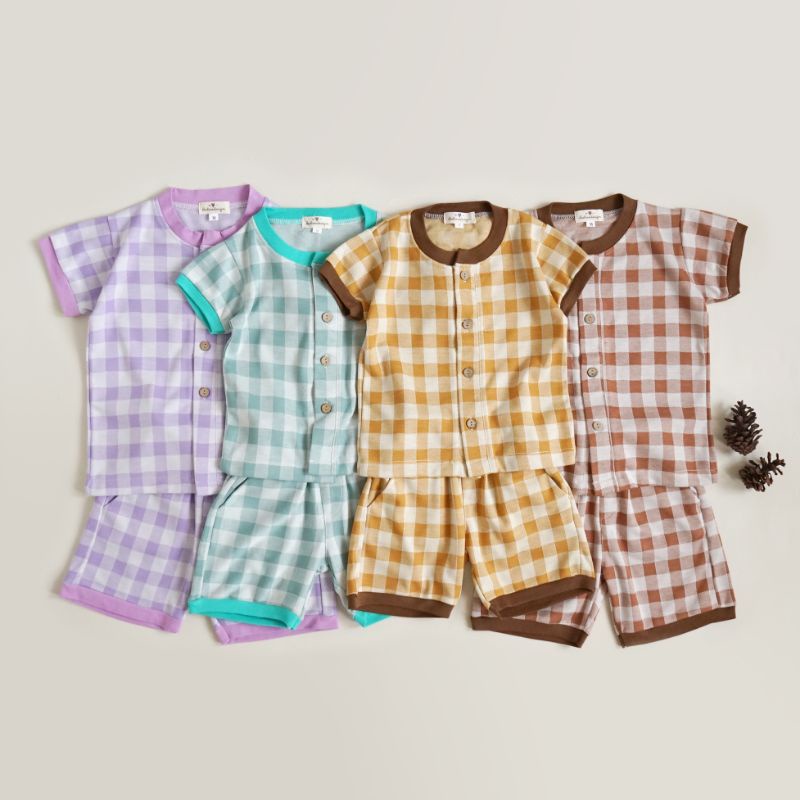 Andrea set || baju setelan anak