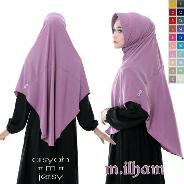 Pad kerudung jersey