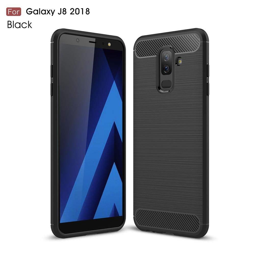 Case Samsung J8  Softcase Ipaky Carbon