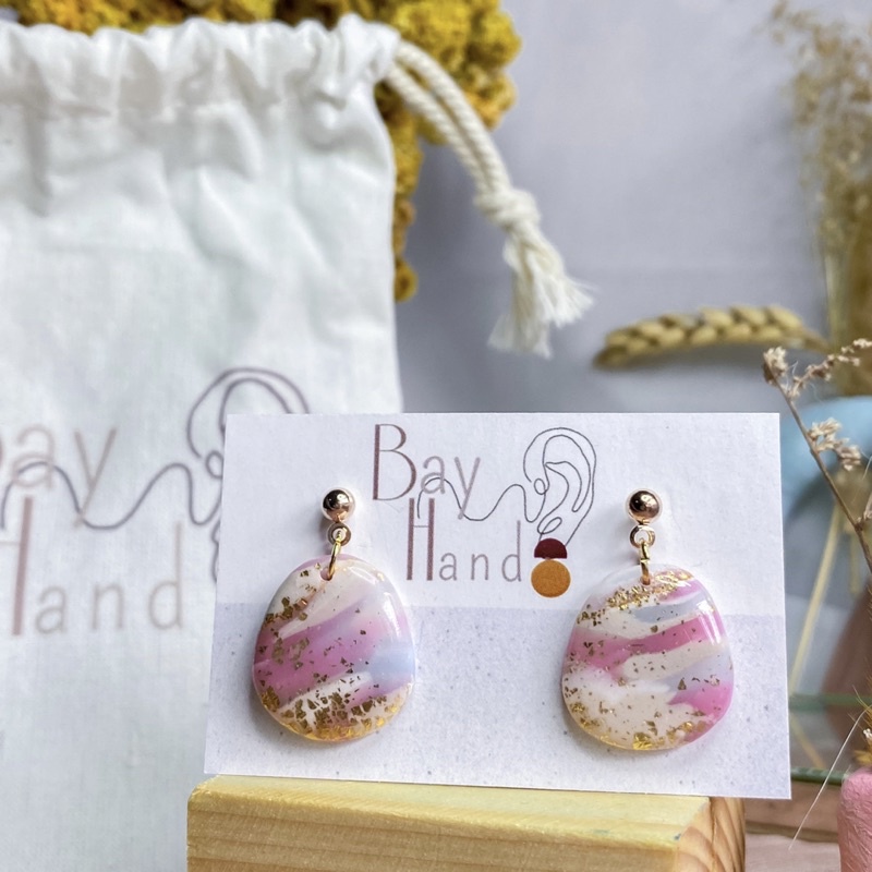 Anting Dami | Clay Earrings | Handmade clay