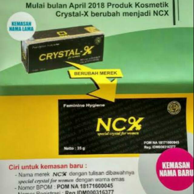 NCX- Crystal X