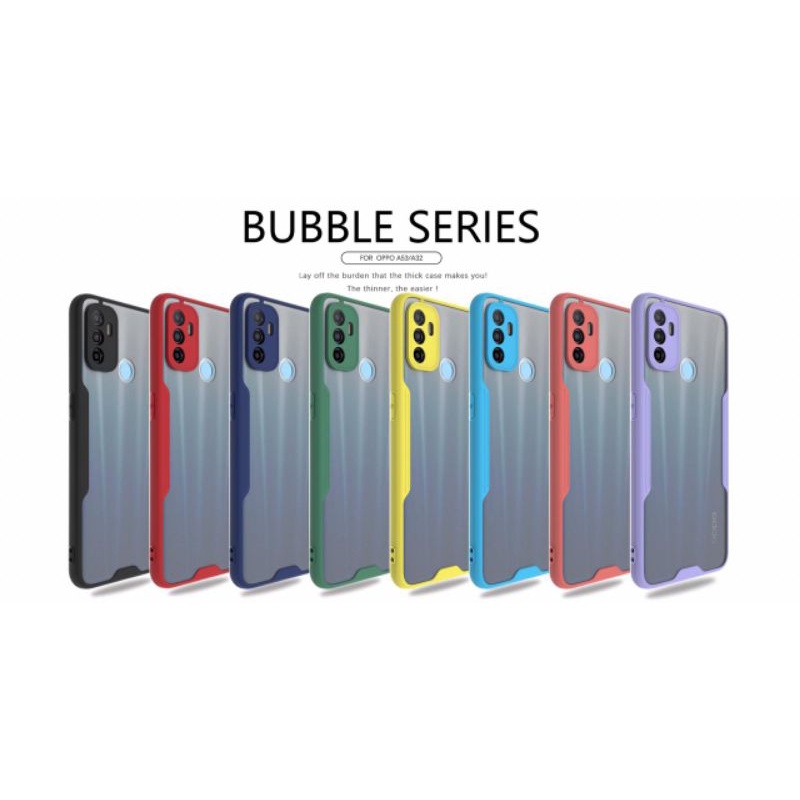 Softcase Doff Dove Macaroon Bubble Ring Kamera Type Samsung A71