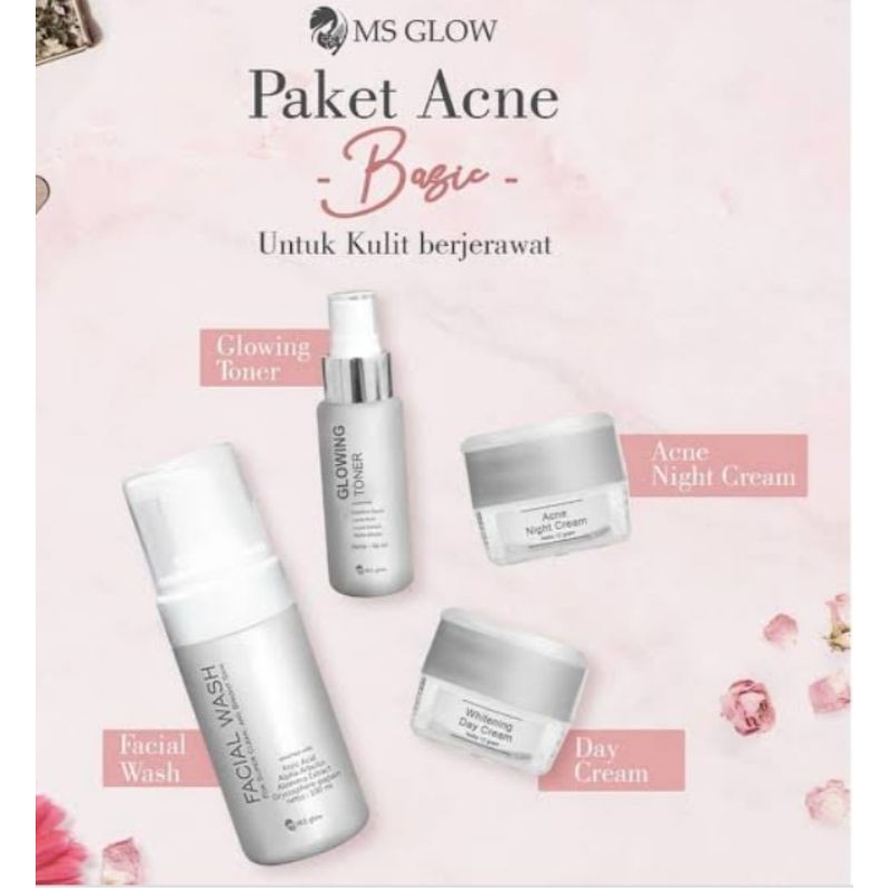 MS Glow paket Acne Series