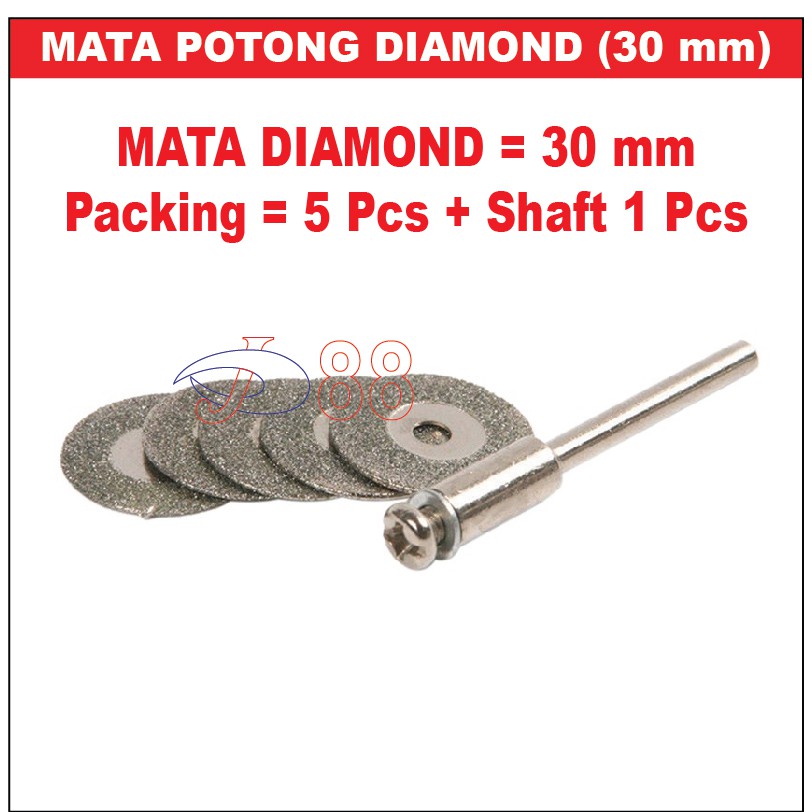 Mata Diamond Cutting 30 mm - 5 Pcs