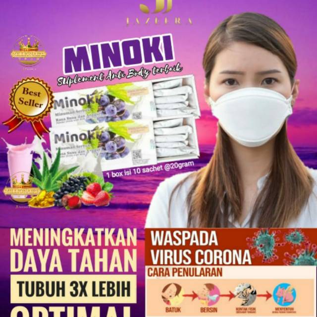 MINOKI Jazeera (1 BOX MINOKI isi 10 sachet)