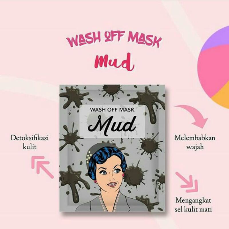 Masker Organik - Mud