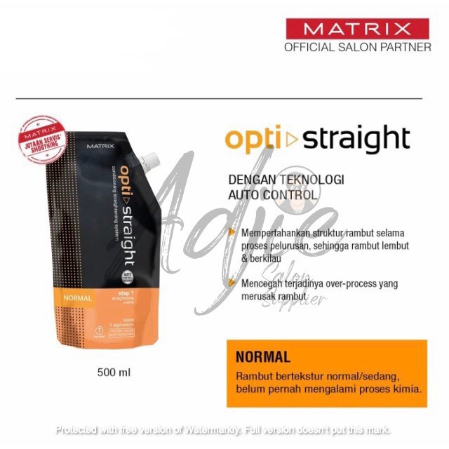 Matrix Optistraight Smoothing Step 1 Normal 500gr