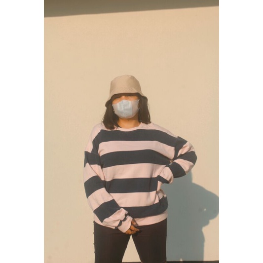 PL CREWNECK PINK&BLUe