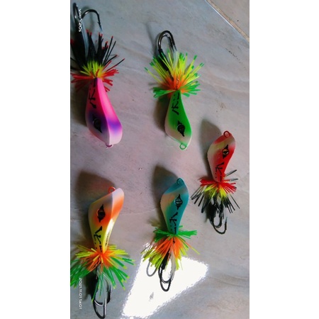 umpan casting jump frog rattle tree angel 5cm