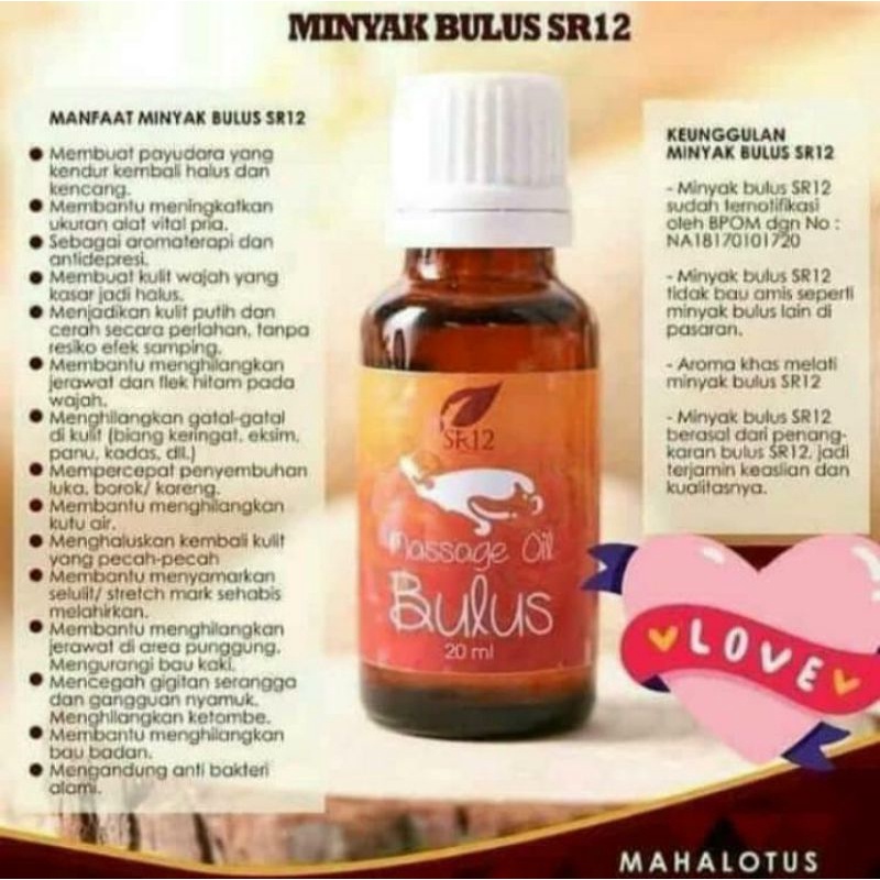Minyak Bulus Sr12