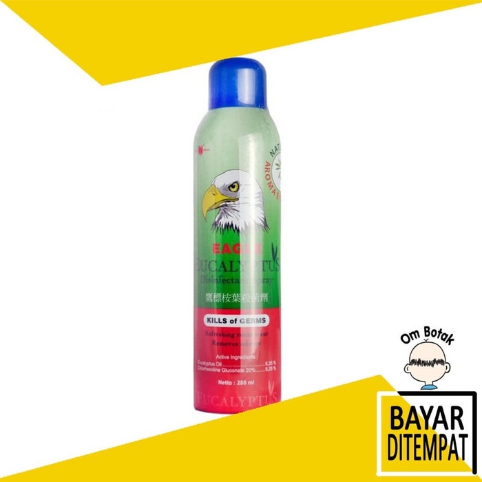 Desinfektan Spray Caplang Eagle Eucalyptus 280ml Ampuh Membunuh