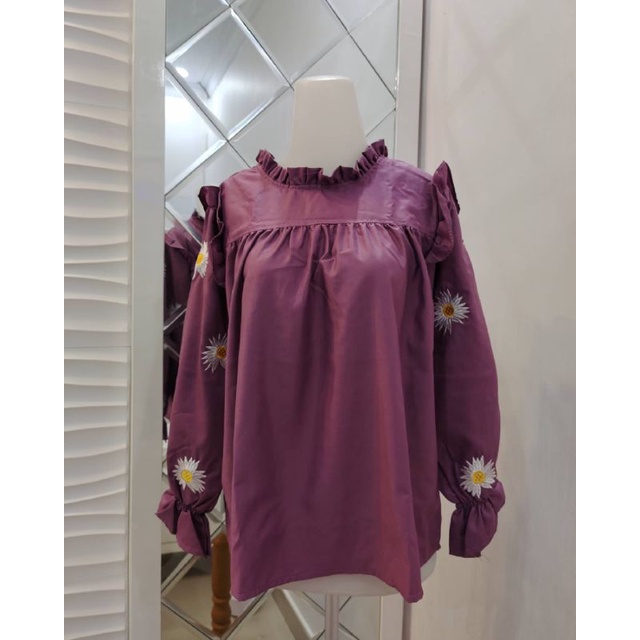 blouse bunga
