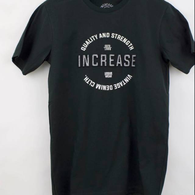 Tshirt baju Kaos increase