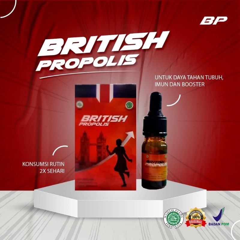 BRITISH PROPOLIS | ORIGINAL 100% | REGULER |