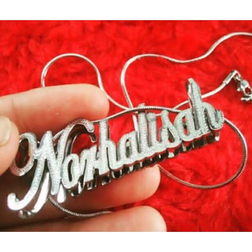 Kalung Nama 3D Size 2CM