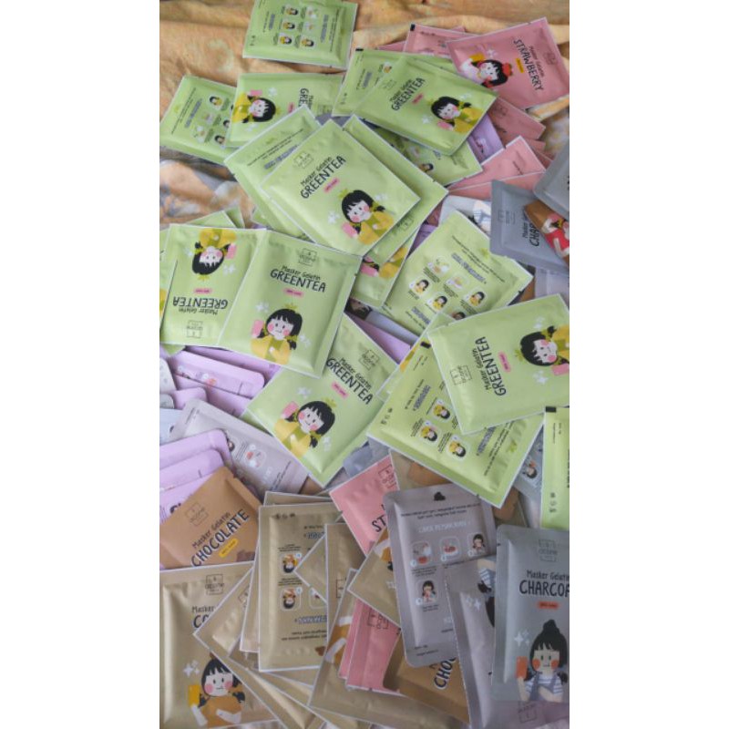 masker gelatin acne