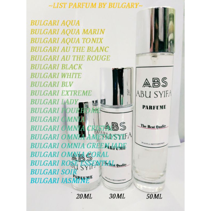 PARFUM BULGARY