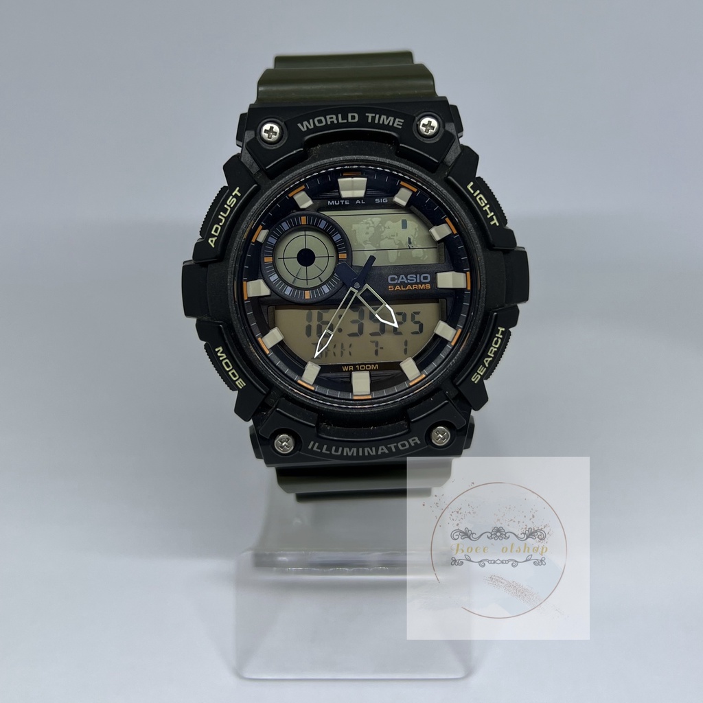 Jam Tangan Pria CASIO AEQ-200W-3AVDF