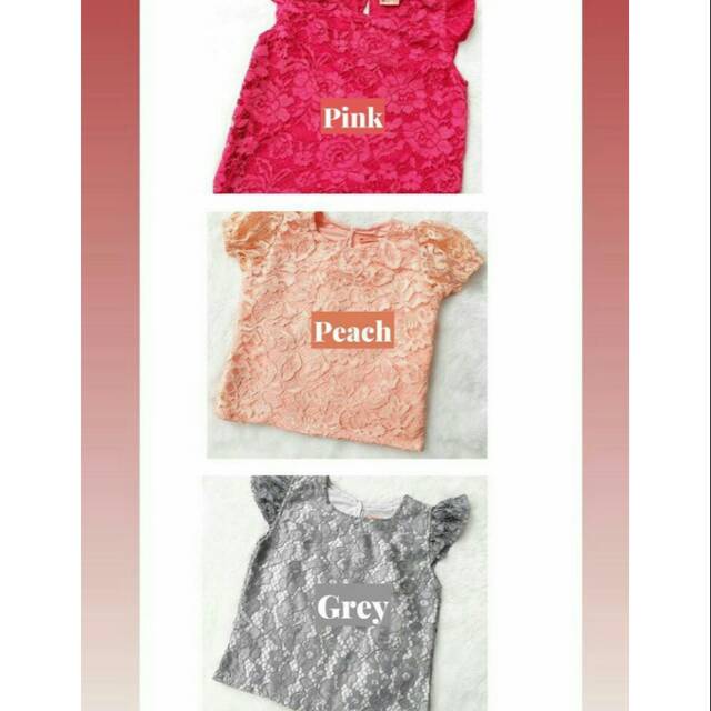 Blouse Brokat