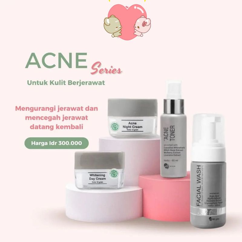 Paket Basic Wajah MsGlow Acne