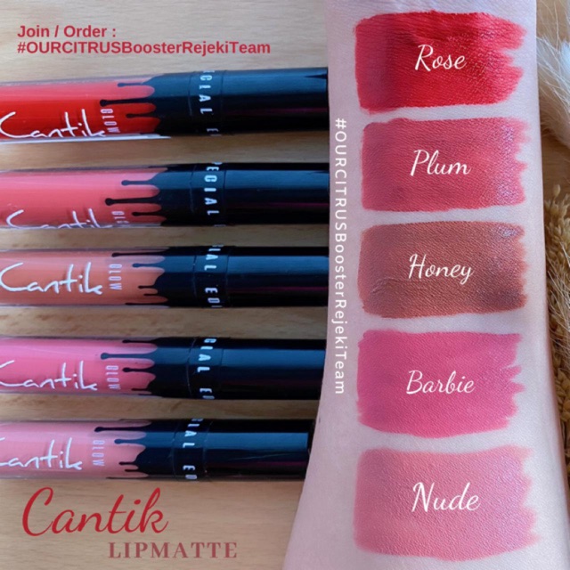 Lipmatte Cantik By Ourcitrus