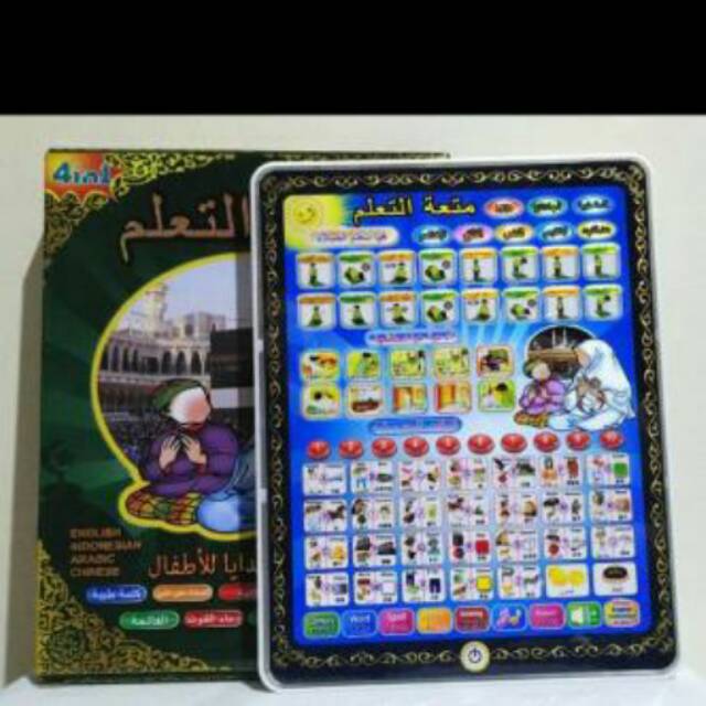 Playpad anak 4 Bahasa