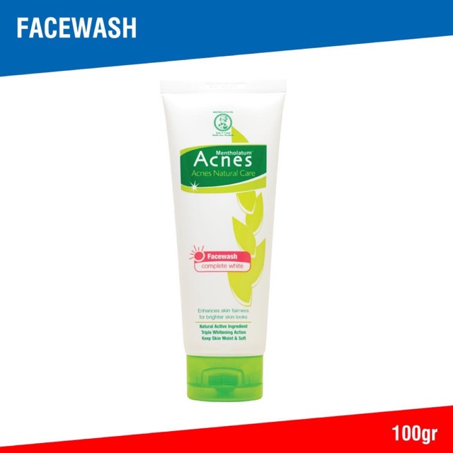 Acnes Complete White Face Wash