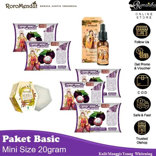 READY PAKET BASIC MINI KULIT MANGGIS ORIGINAL BY RORO MENDUT