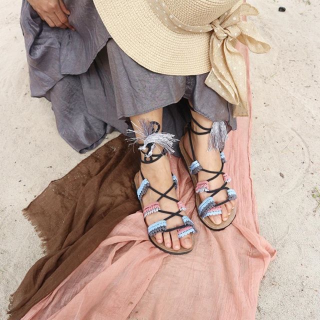 sandal boho