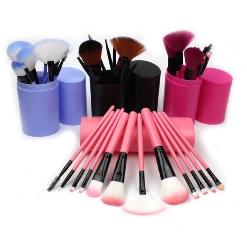 Makeup Brush Set Tabung 12in1