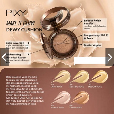 PIXY MAKE IT GLOW DEWY CUSHION